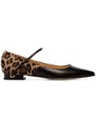 Jennifer Chamandi Black, Beige And Brown Lorenzo 20 Ponyskin And
