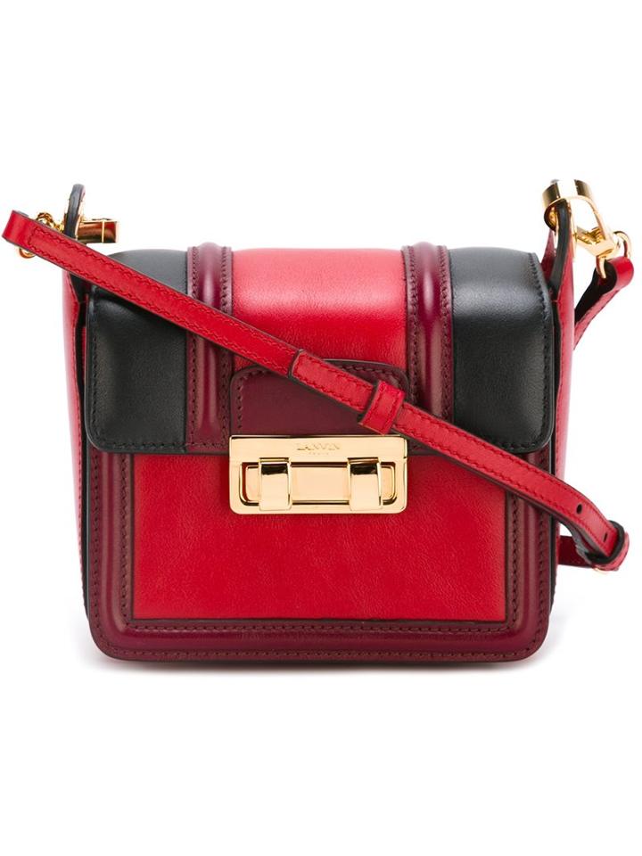 Lanvin Mini 'jiji' Shoulder Bag, Women's, Red