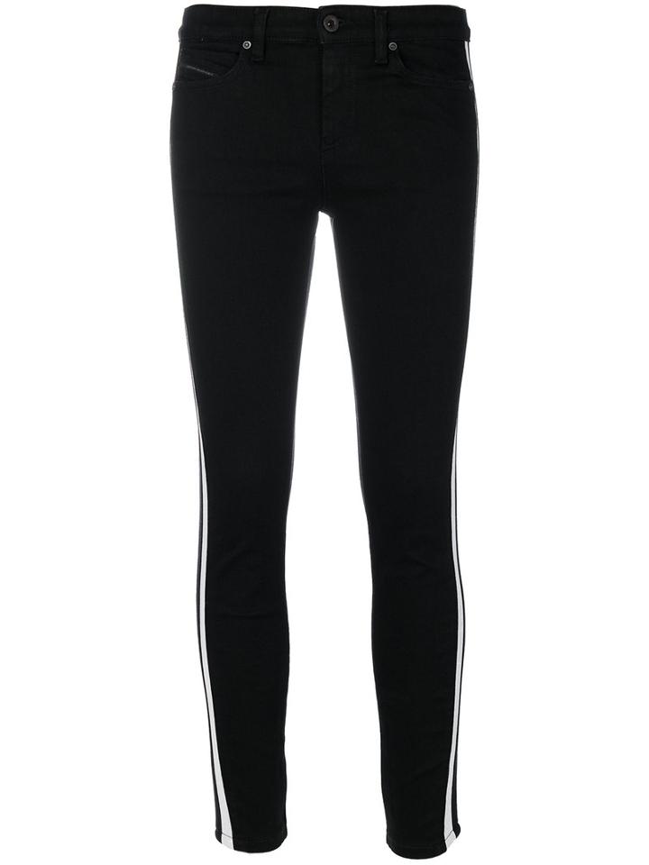 Diesel Black Gold - Type Leggings - Women - Cotton/polyester/spandex/elastane - 28, Cotton/polyester/spandex/elastane