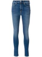Rag & Bone /jean High Rise Skinny Jeans - Blue