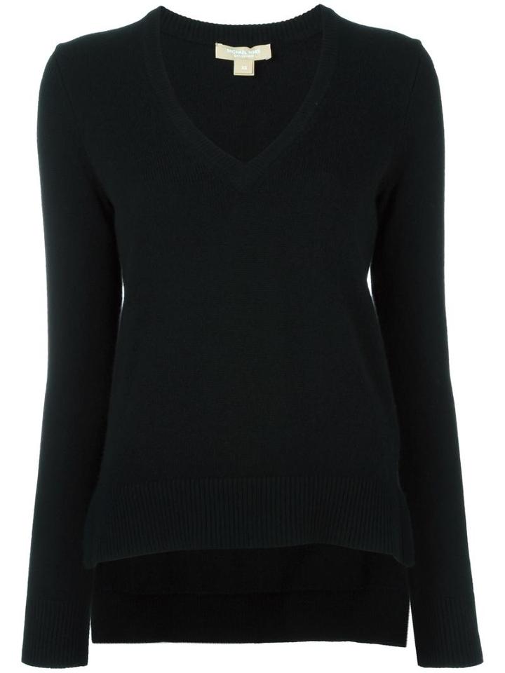 Michael Kors V-neck Jumper, Women's, Size: Xs, Black, Cashmere