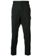 Z Zegna Pleated Tailored Trousers - Black
