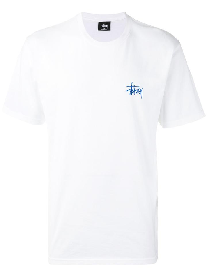 Stussy - Basic Stussy T-shirt - Men - Cotton - Xl, White, Cotton