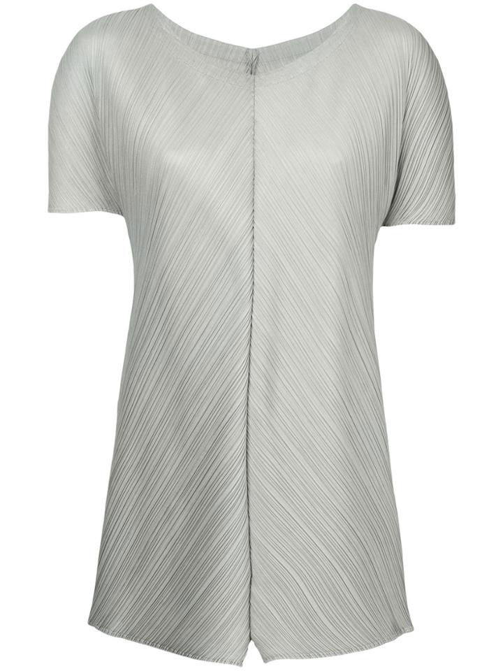 Issey Miyake Vintage Volumous Pleated Dress - Grey