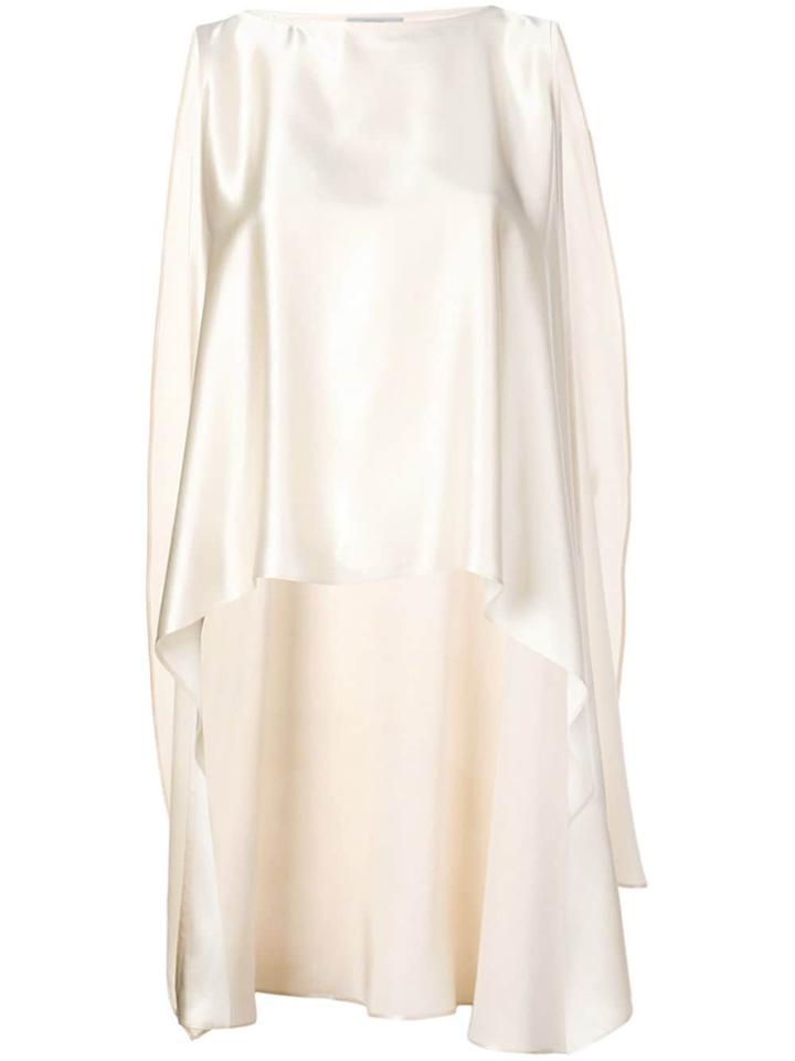 Dusan Asymmetric Blouse - White