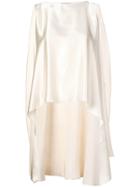 Dusan Asymmetric Blouse - White