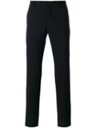 Giorgio Armani - Slim-fit Trousers - Men - Spandex/elastane/acetate/cupro/virgin Wool - 50, Blue, Spandex/elastane/acetate/cupro/virgin Wool