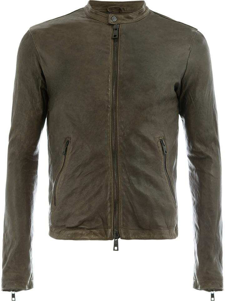 Giorgio Brato Moto Jacket - Green