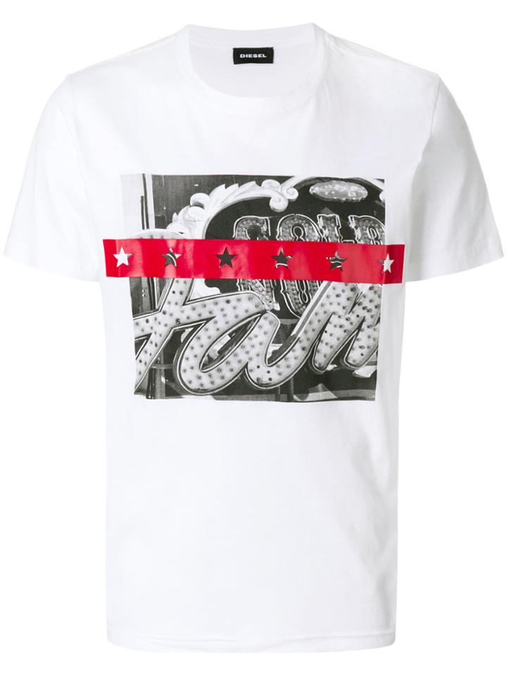 Diesel T-joe-sa T-shirt - White