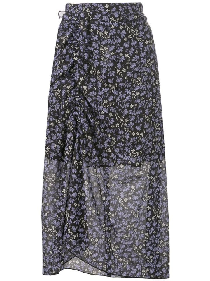 Robert Rodriguez Studio Lily Ruched Skirt - Black