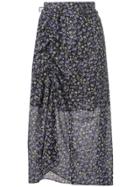 Robert Rodriguez Studio Lily Ruched Skirt - Black