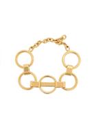 Emilio Pucci Logo Engraved Chain Bracelet - Gold