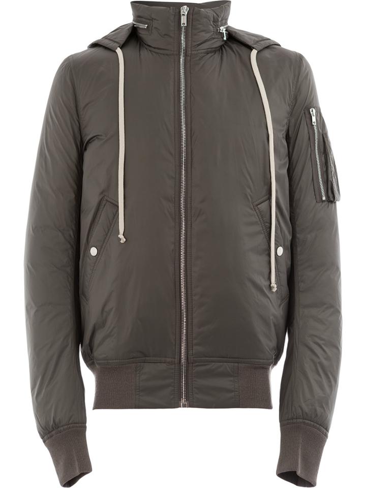 Rick Owens Padded Jacket - Grey