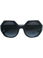 Dolce & Gabbana Eyewear Octagonal Frame Sunglasses - Black