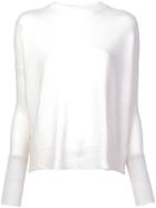 Derek Lam 10 Crosby Mullholland Crew Neck Jumper - White