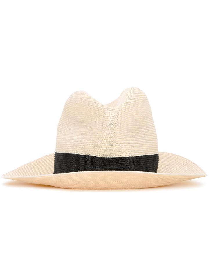 Engineered Garments Contrast Hat, Women's, Size: Medium, Nude/neutrals, Paper