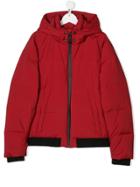 Woolrich Kids Teen Hooded Down Jacket - Red