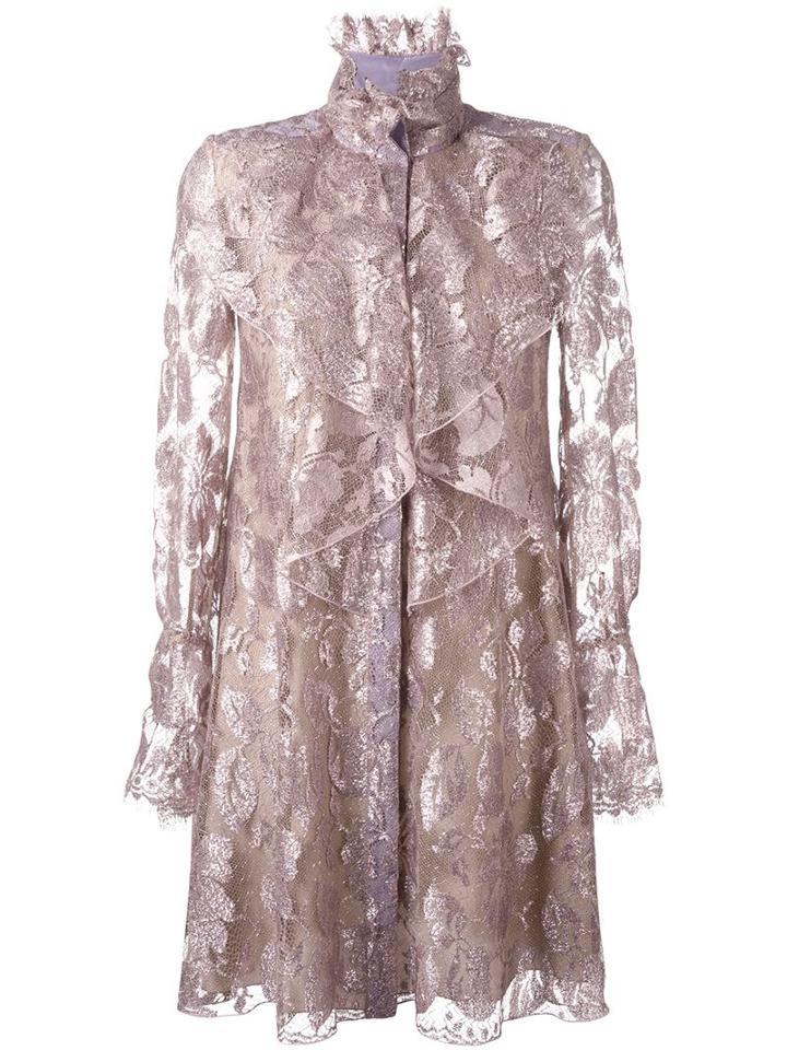 Lanvin Victorian Style Ruffle Dress