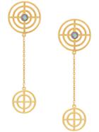 Charlotte Valkeniers Long Coil Earrings - Gold