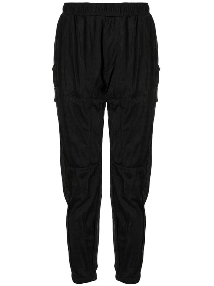 Julius Tapered Leg Track Pants - Black