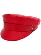 Manokhi Studded Cap - Red