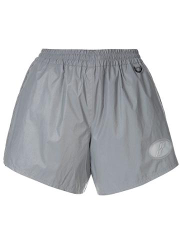 We11done Reflective Shorts - Grey