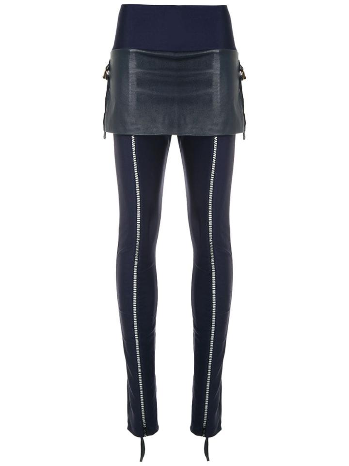 Andrea Bogosian Panite Skinny Trousers - Blue
