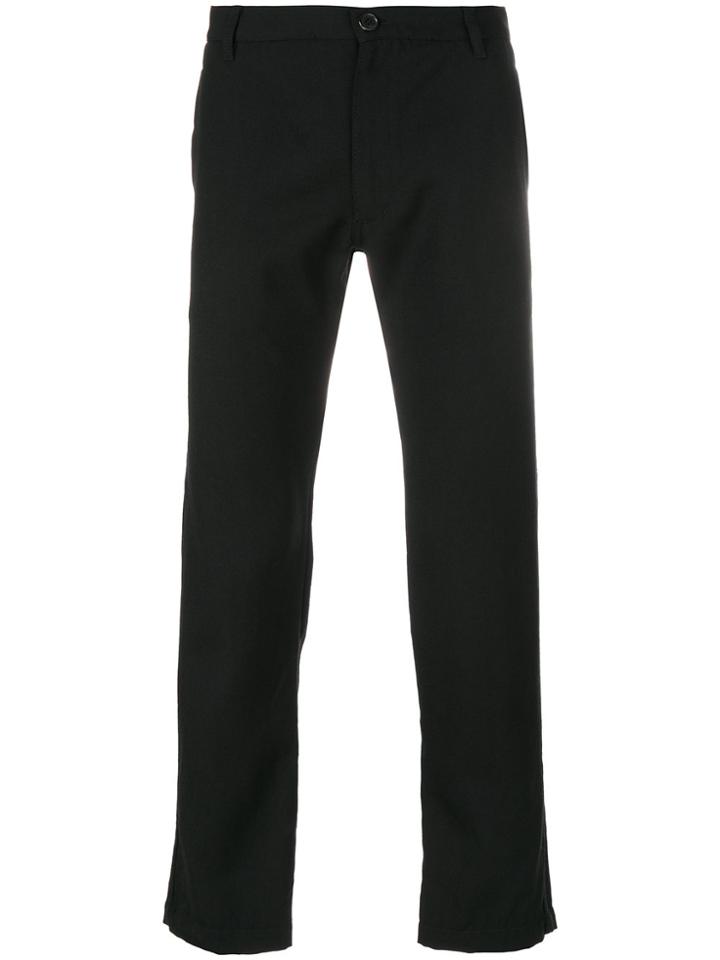 Comme Des Garçons Shirt Straight Leg Trousers - Black