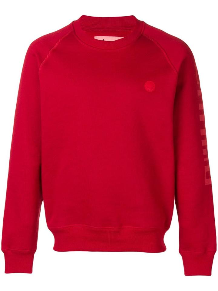 Acne Studios Raglan Sleeve Sweatshirt - Red