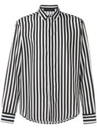 Christian Pellizzari Striped Shirt - Black