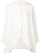 Apuntob Shirt Jacket - White