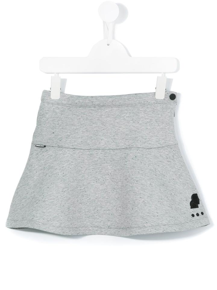 Karl Lagerfeld Kids - Flared Skirt - Kids - Cotton/polyester/spandex/elastane - 2 Yrs, Toddler Girl's, Grey
