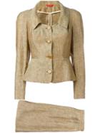 Vivienne Westwood Vintage Red Label Linen Suit, Women's, Size: 38, Nude/neutrals