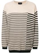 Super Légère Striped Sweater - Nude & Neutrals