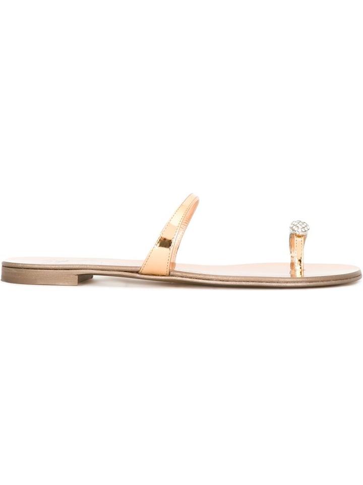 Giuseppe Zanotti Design 'ring' Sandals
