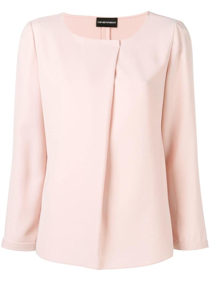 Emporio Armani Long Sleeved Blouse - Pink