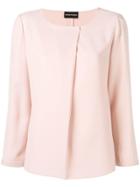 Emporio Armani Long Sleeved Blouse - Pink