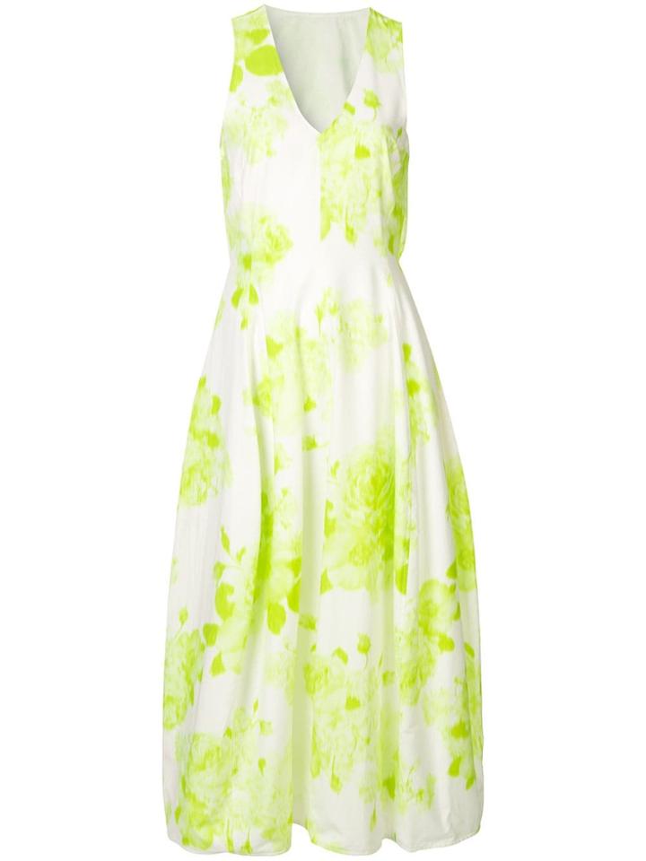 Camilla And Marc Narcissus Print Dress - White