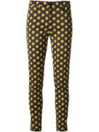 Moschino Button Print Skinny Trousers