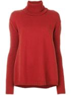Société Anonyme - Detachable Roll-neck Jumper - Women - Merino - S, Yellow/orange, Merino