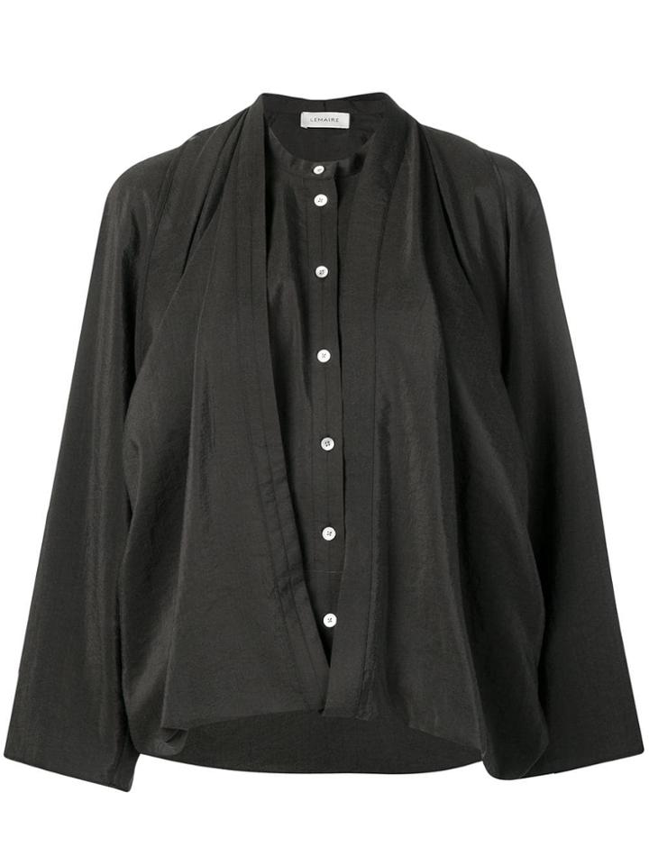 Lemaire Loose-fit Blouse - Brown