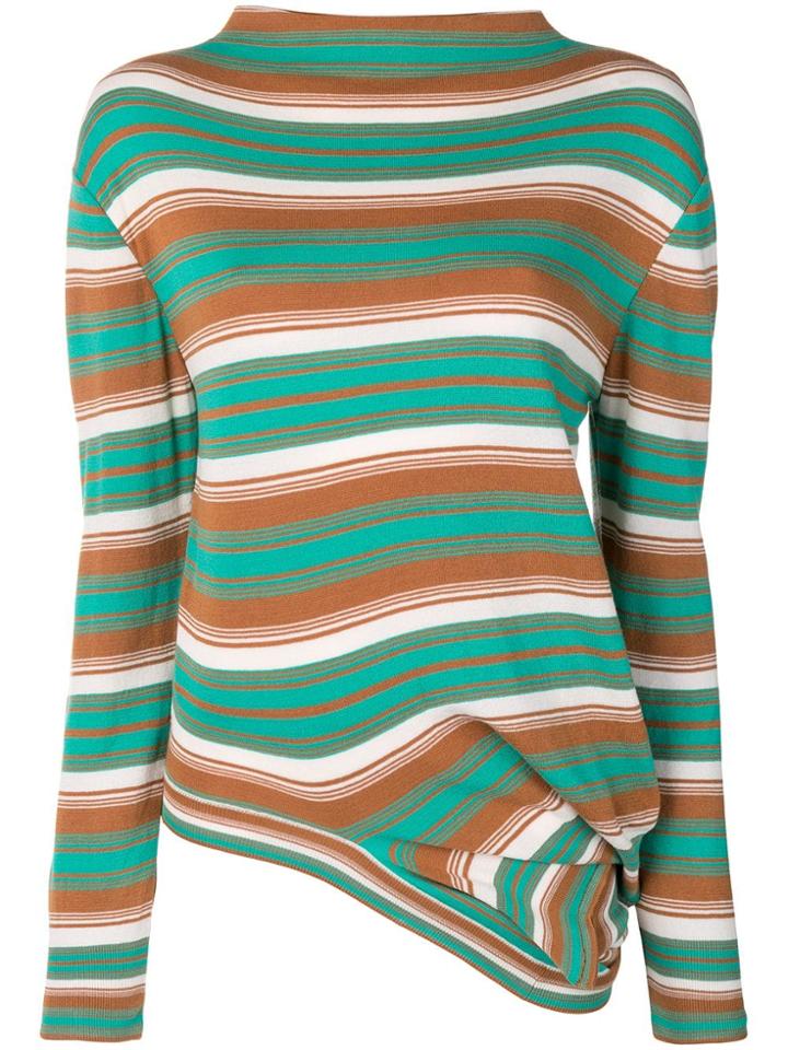 Marni Striped Jumper - Green