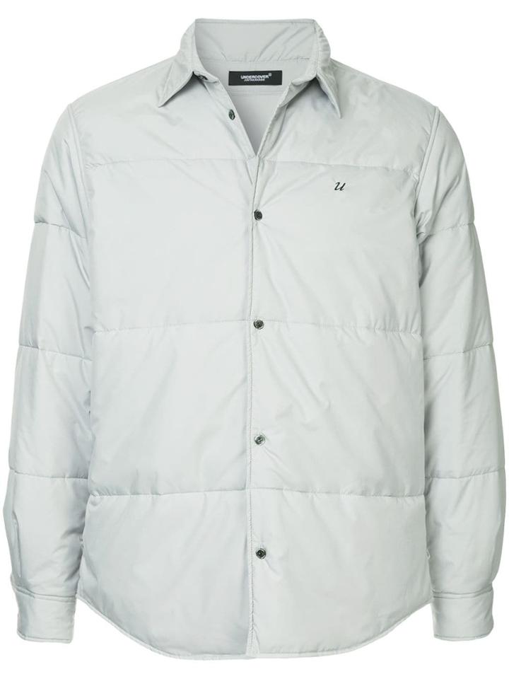 Undercover Padded Button Down Shirt - Green