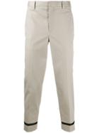 Neil Barrett Straight-leg Chinos - Grey