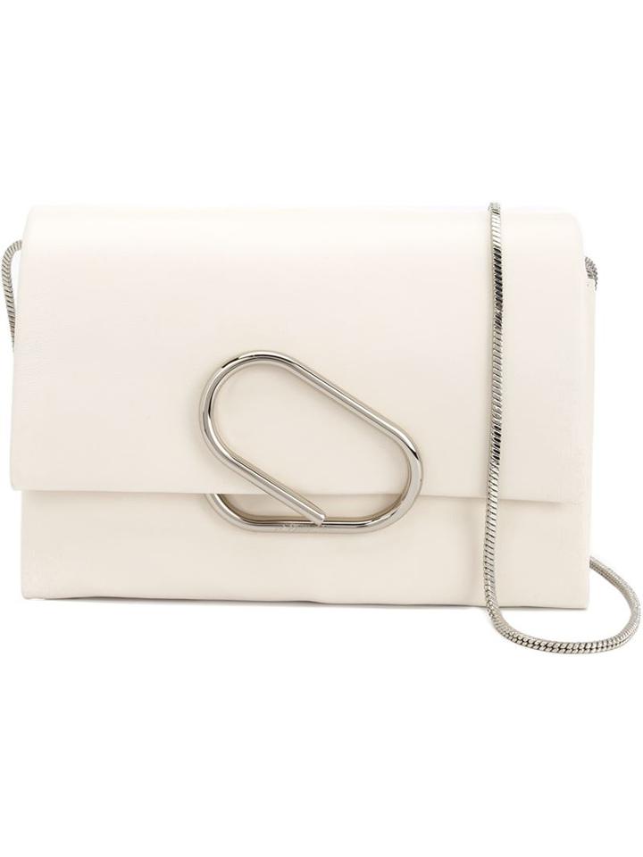 3.1 Phillip Lim 'alix' Shoulder Bag, Women's, White, Calf Leather