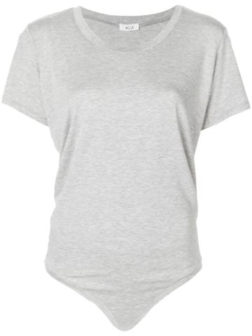 Alix Nyc Essex Bodysuit - Grey
