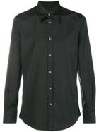 Dsquared2 Plain Button Shirt - Black