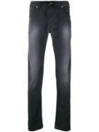 Diesel Thommer Cb Slim-fit Jeans - Black
