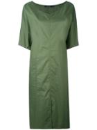 Loose Shift Dress - Women - Cotton - 42, Green, Cotton, Sofie D'hoore