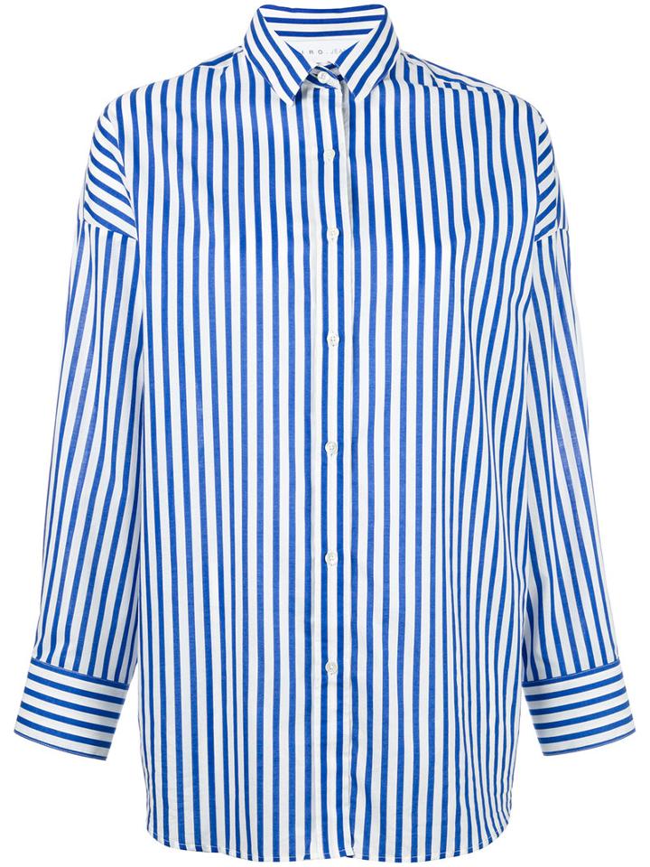 Iro Striped Shirt, Women's, Size: 34, Blue, Cotton